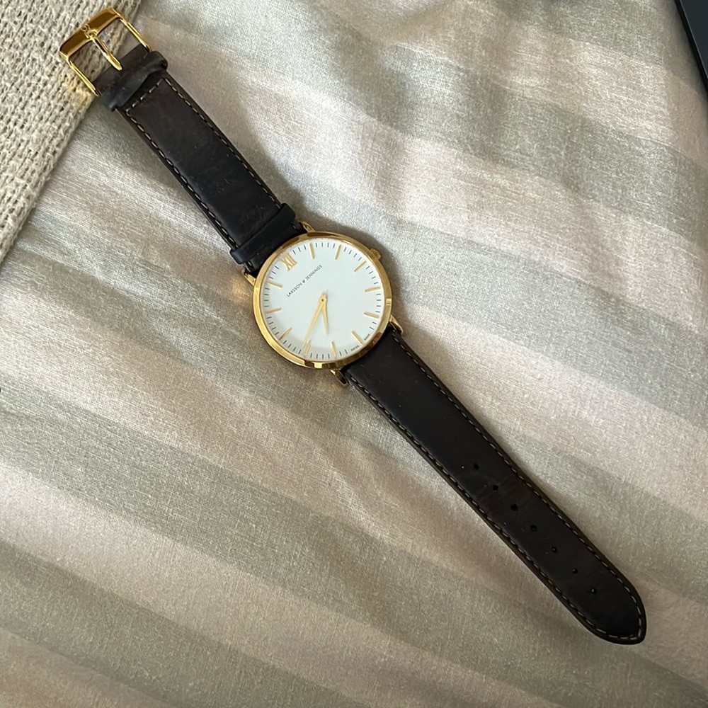 Larsson & Jennings Brown Leather Watch